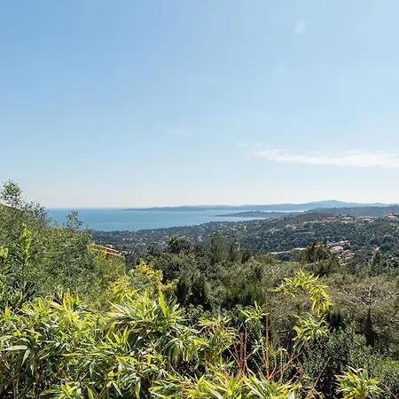 Air-conditioned With Pool And Sea View Daire Roquebrune-sur Argens