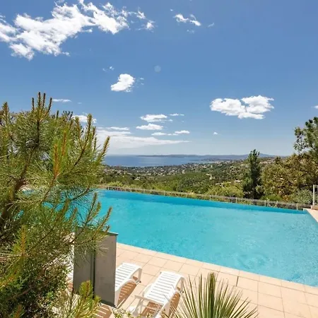 Daire Air-conditioned With Pool And Sea View Roquebrune-sur Argens